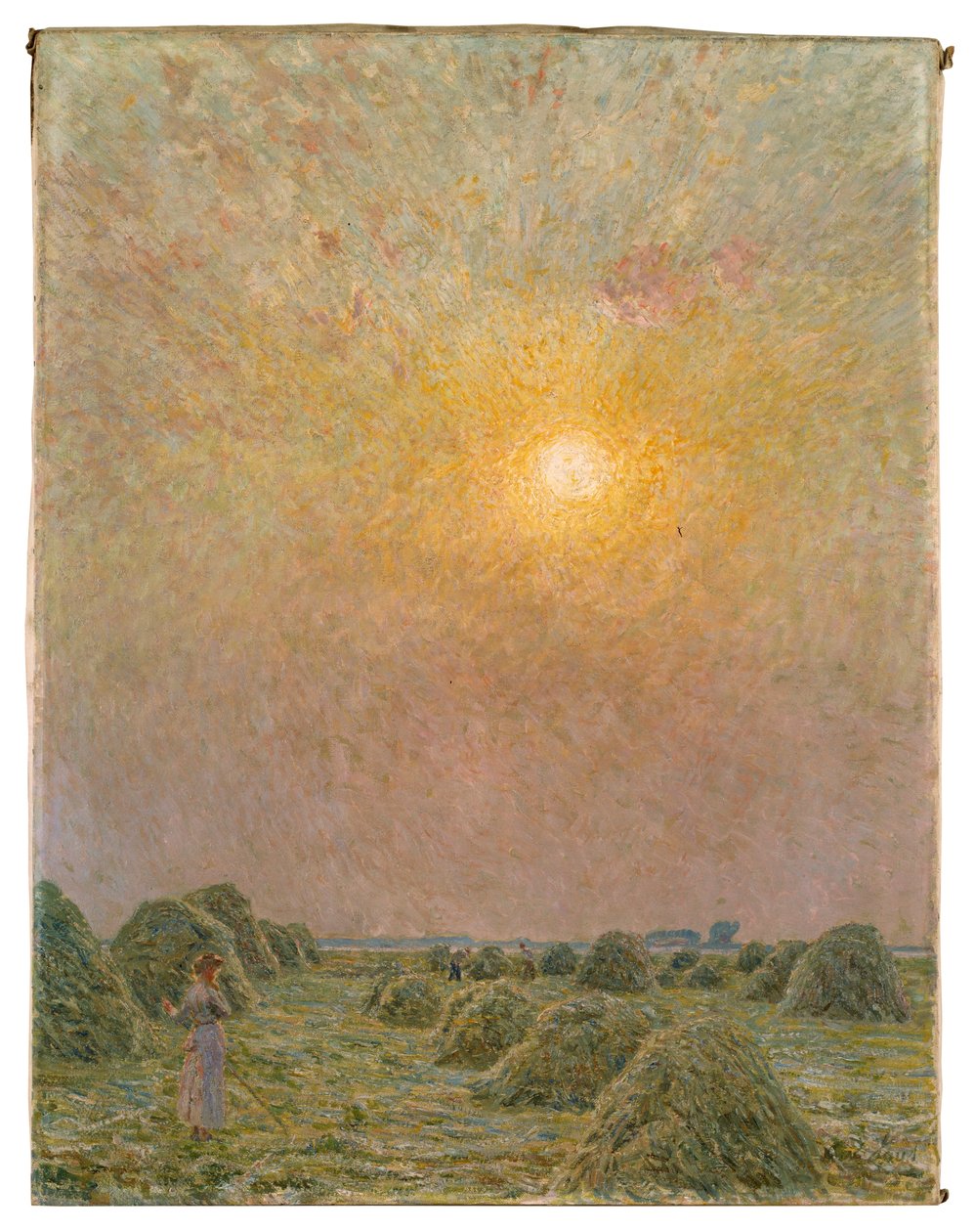Zonsondergang door Emile Claus