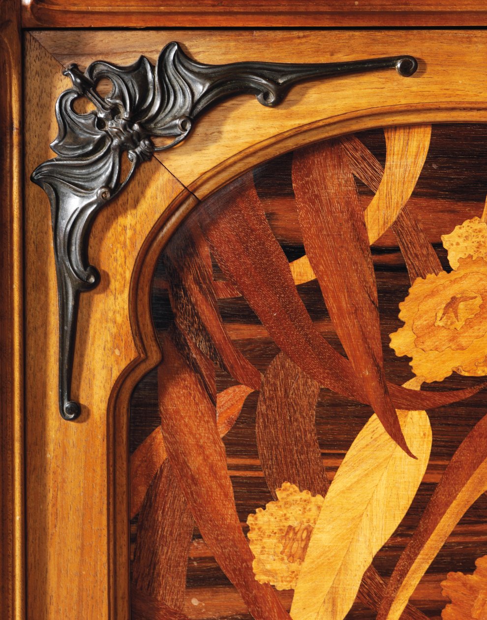 Libellule kabinet, ca. 1900 door Emile Galle