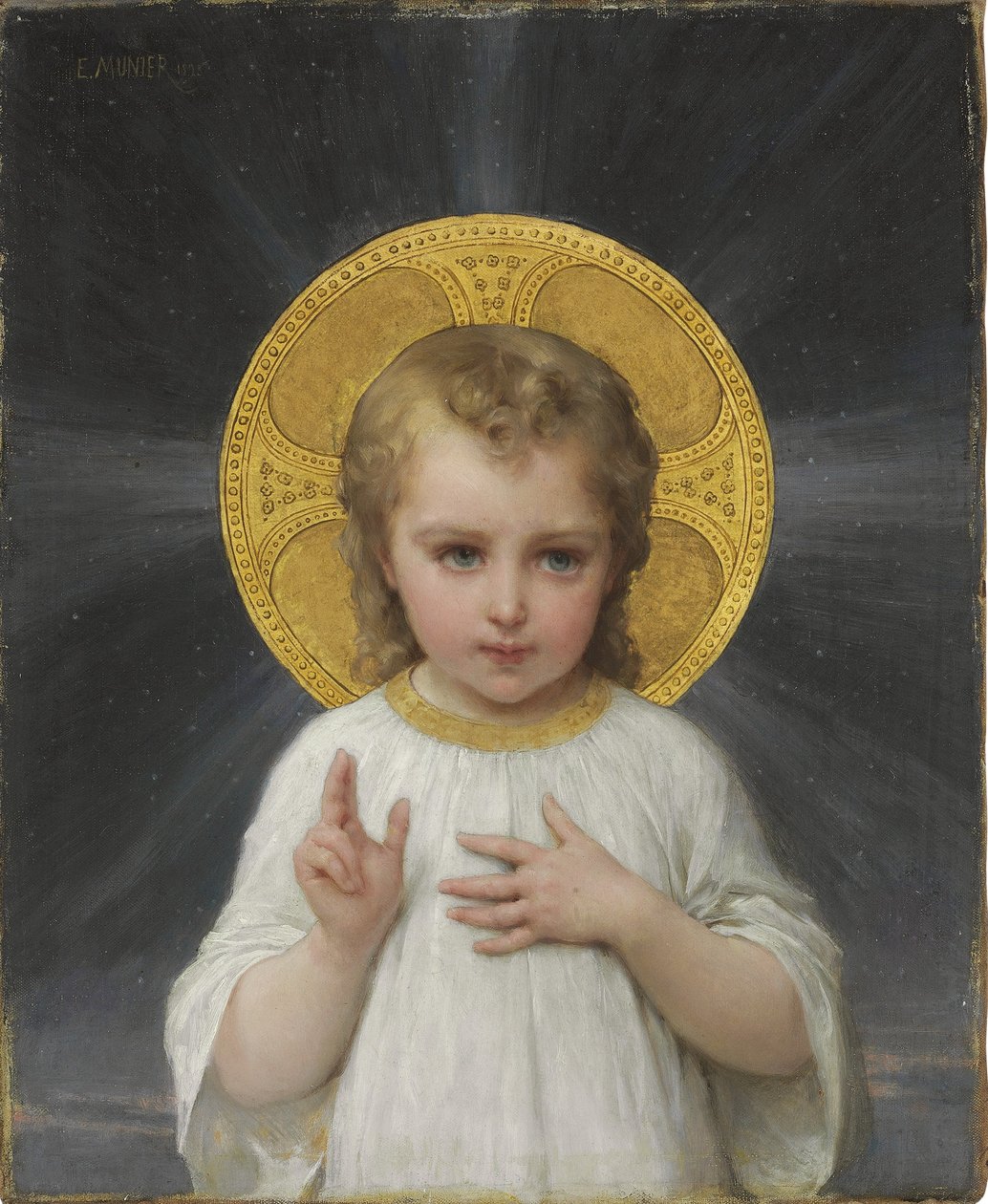 Jezus, 1893 door Emile Munier
