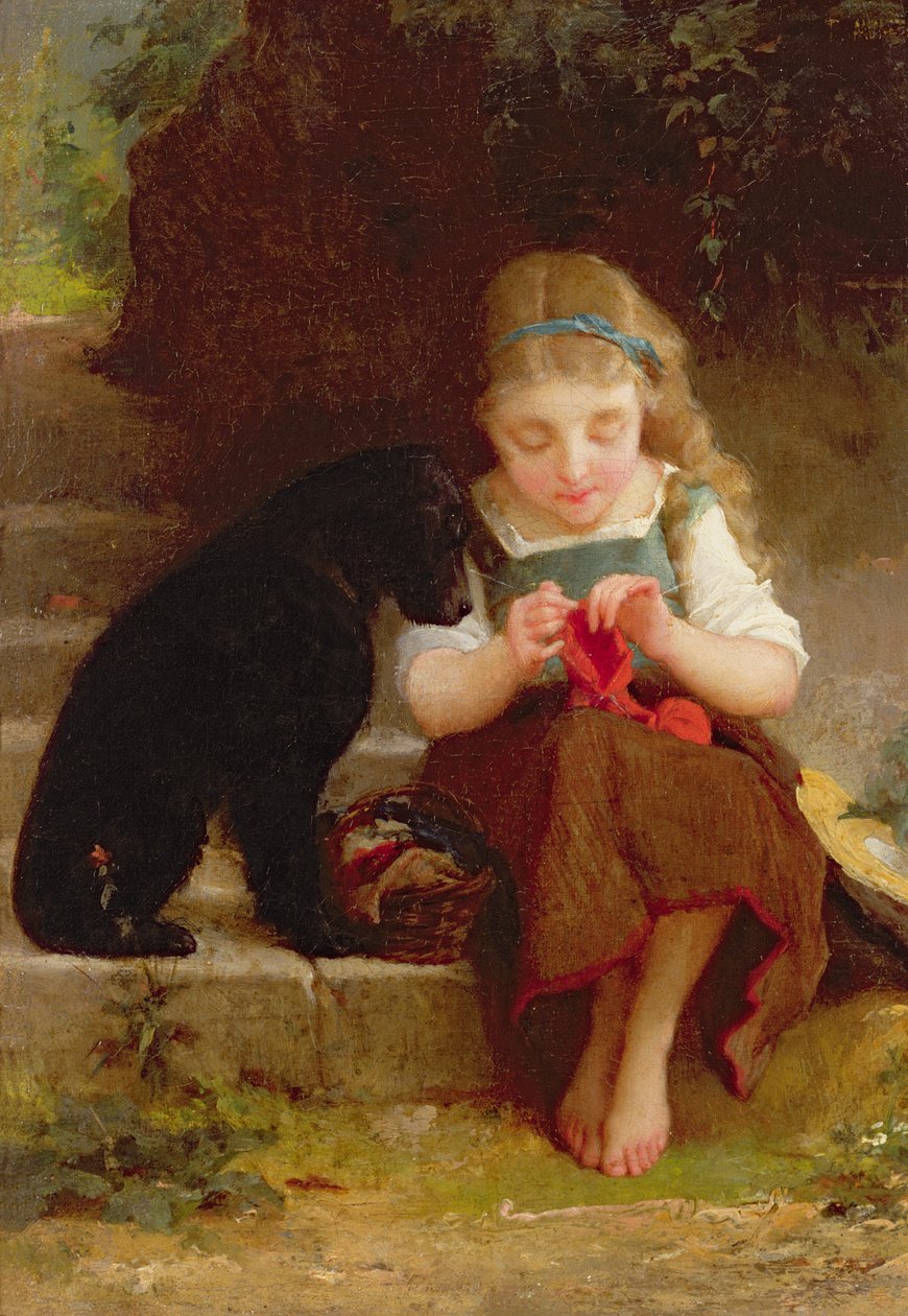 Onbekend schilderij door Emile Munier