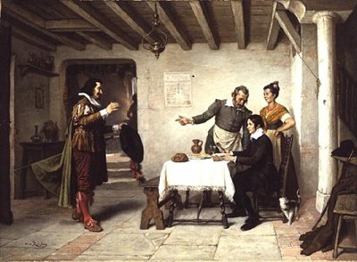 De onverwachte bezoeker door Emile Robellaz