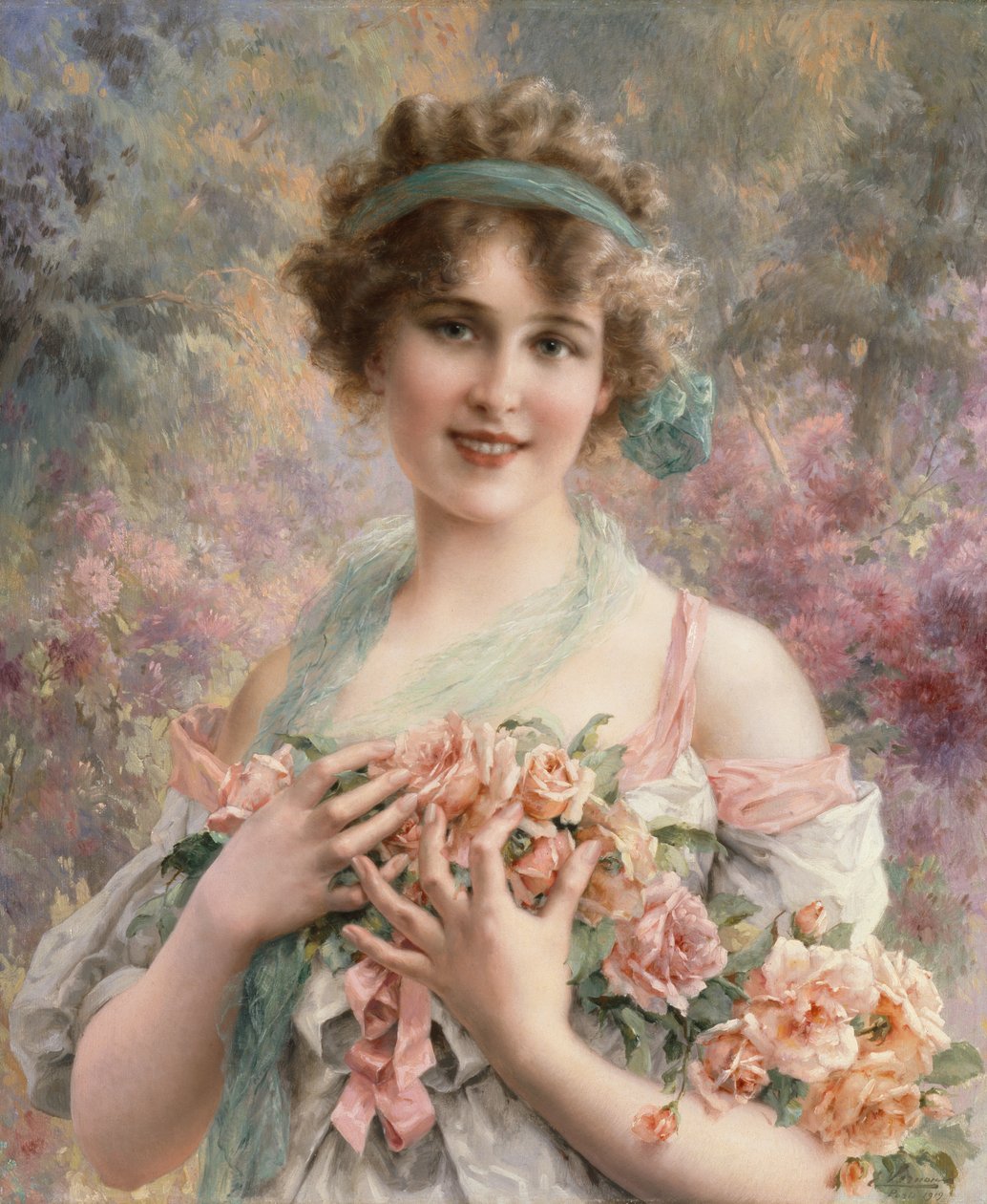 Een Mooie Roos door Emile Vernon