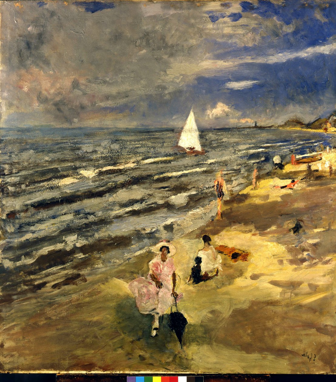 Strand door Emilio Gola