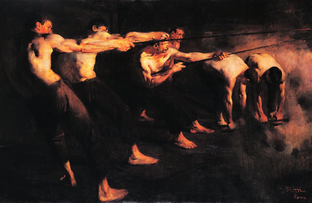 De gaswerkers door Emilio Rizzi