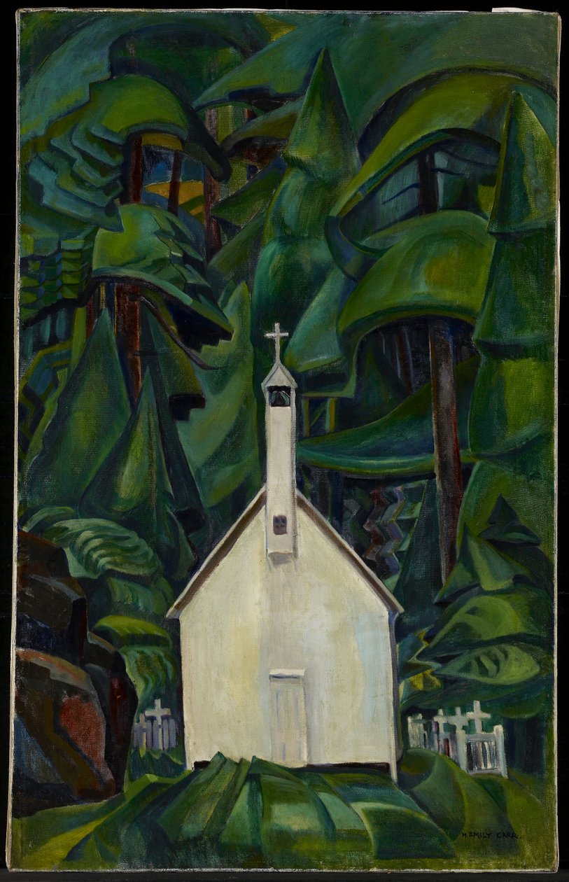 Indiase kerk door Emily Carr
