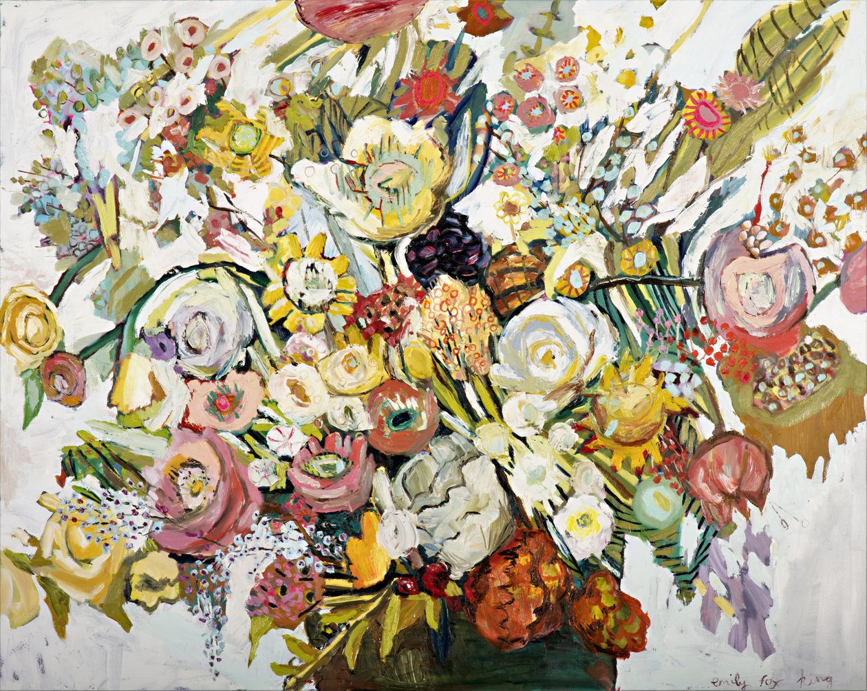 KLEIN Parmelie, 2018 (olieverf op doek) door Emily Fox King