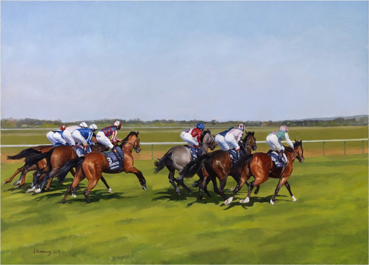 Frankel, 2000 Guineas, 2011 door Emma Kennaway