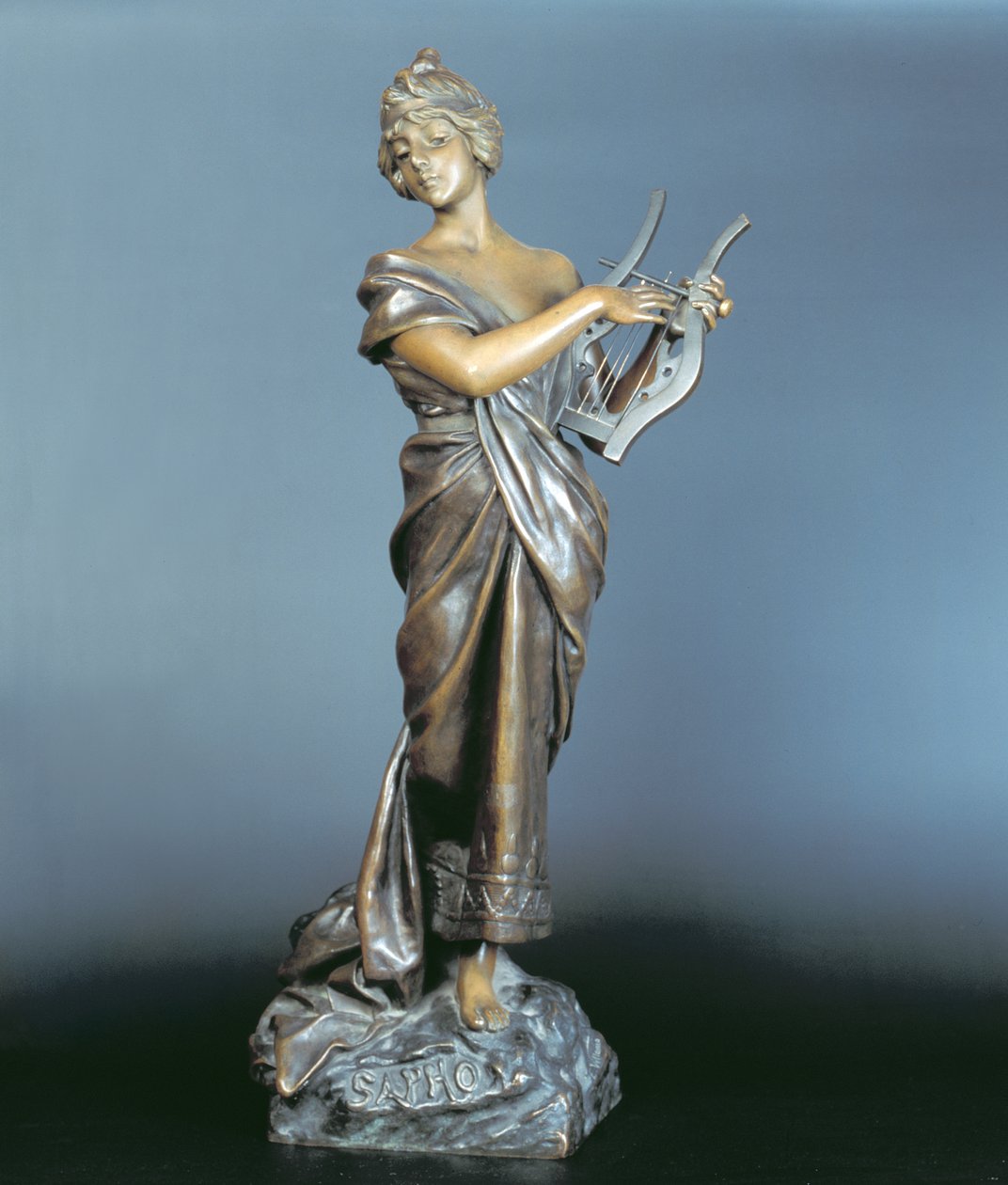Sappho, c.1910 door Emmanuel Villanis