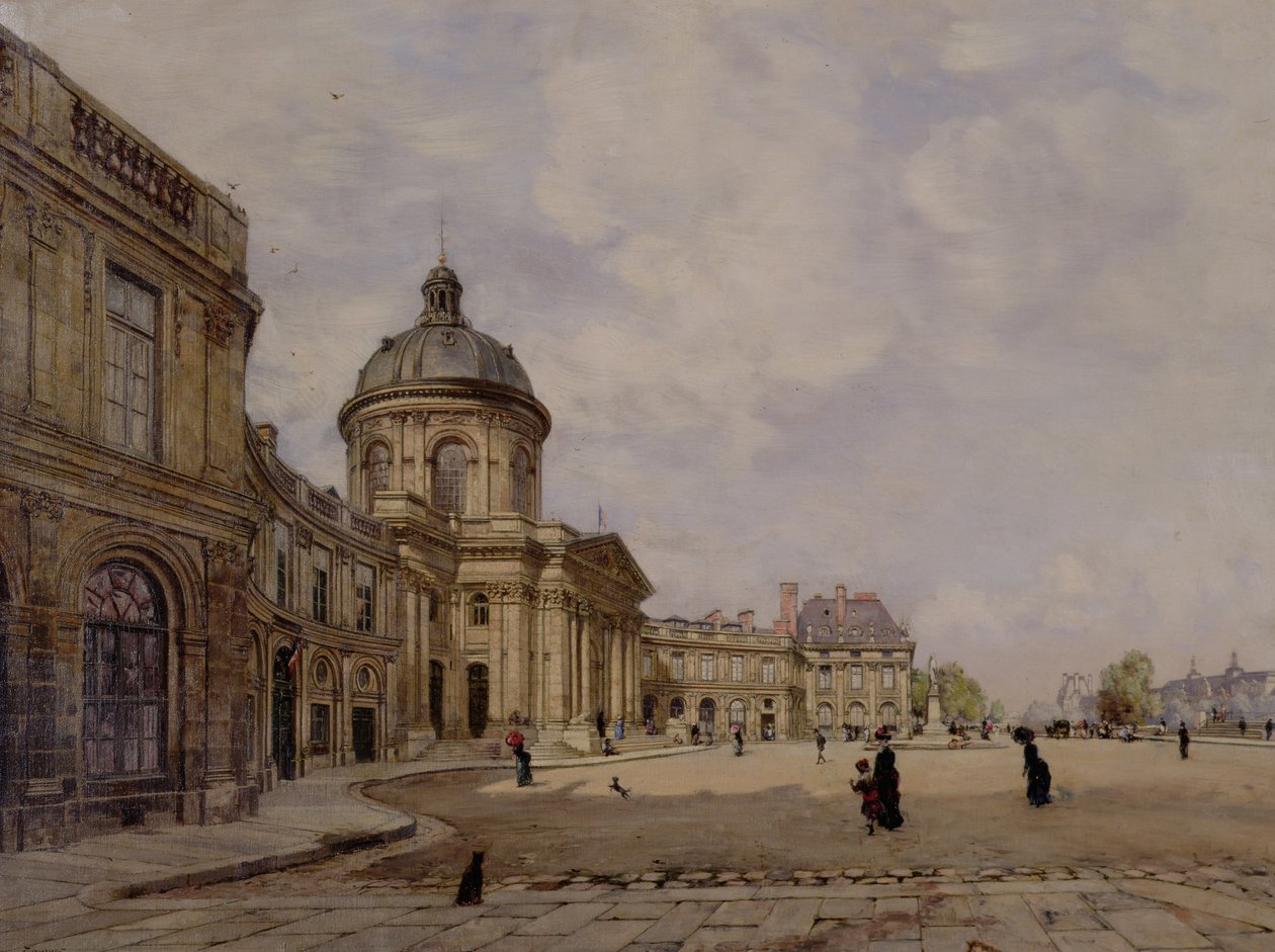 Het Institut de France, Parijs door Emmanuel Lansyer