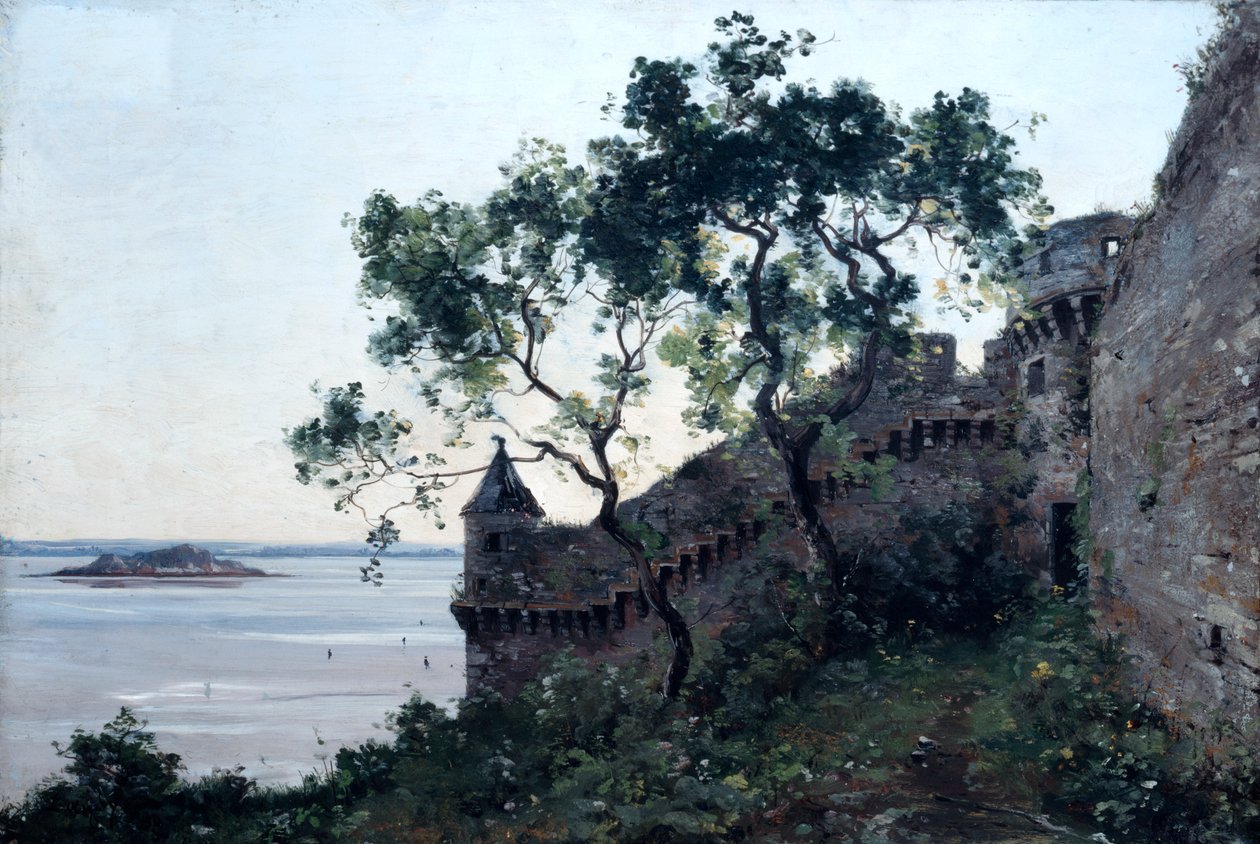 Wachttoren, 1880 door Emmanuel Lansyer