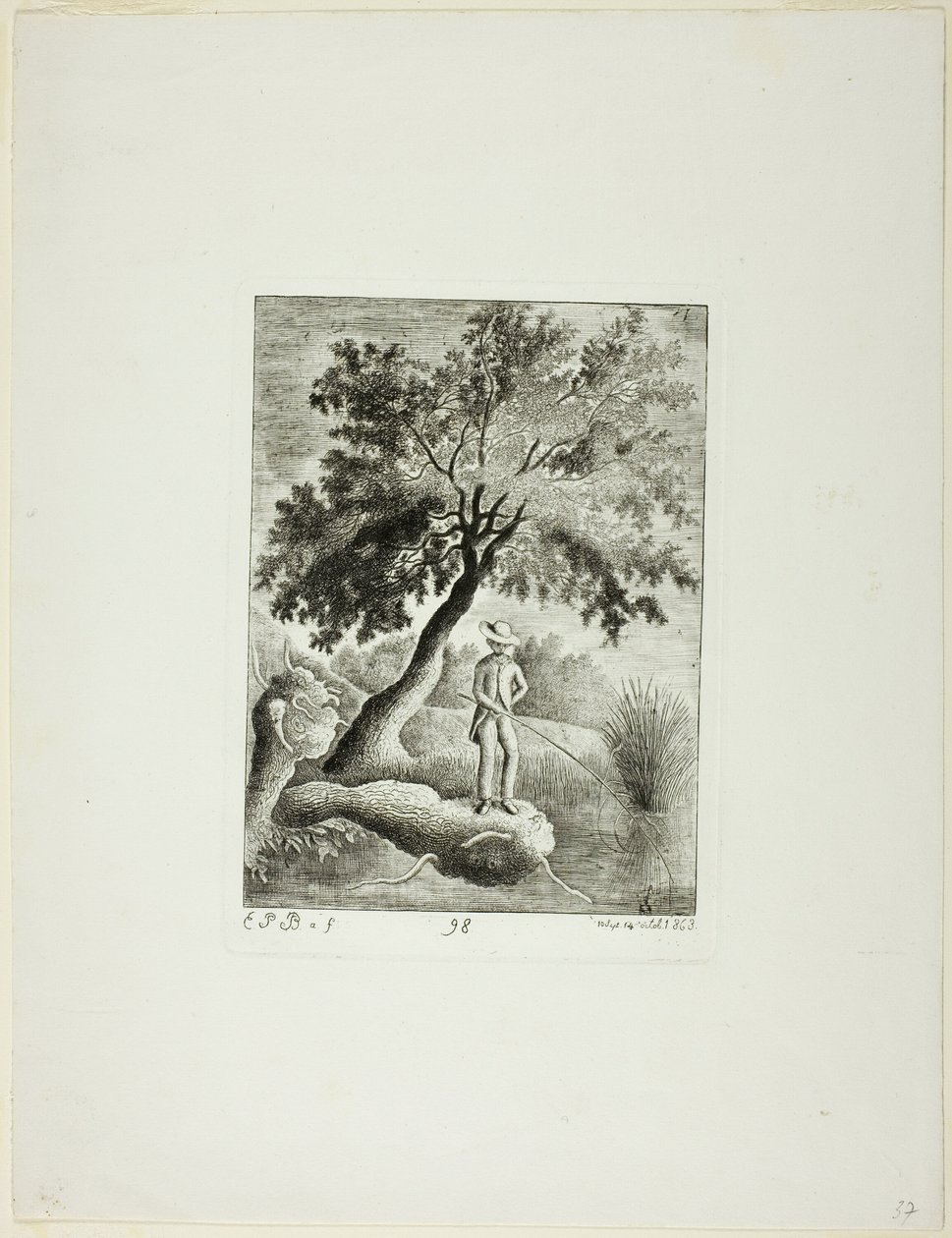 De Visser door Emmanuel Phélippes Beaulieu