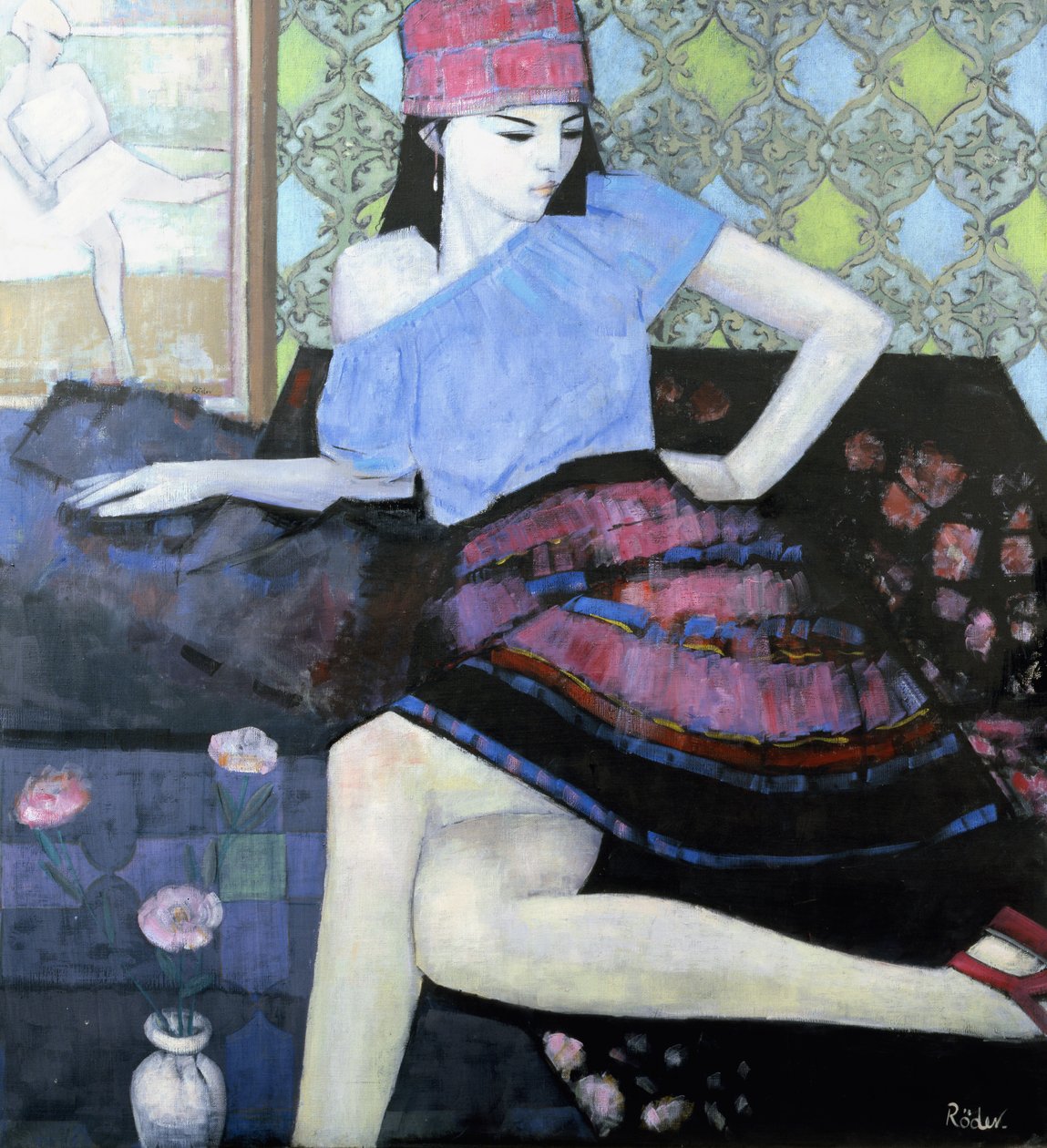 Antoinette als Elena door Endre Roder