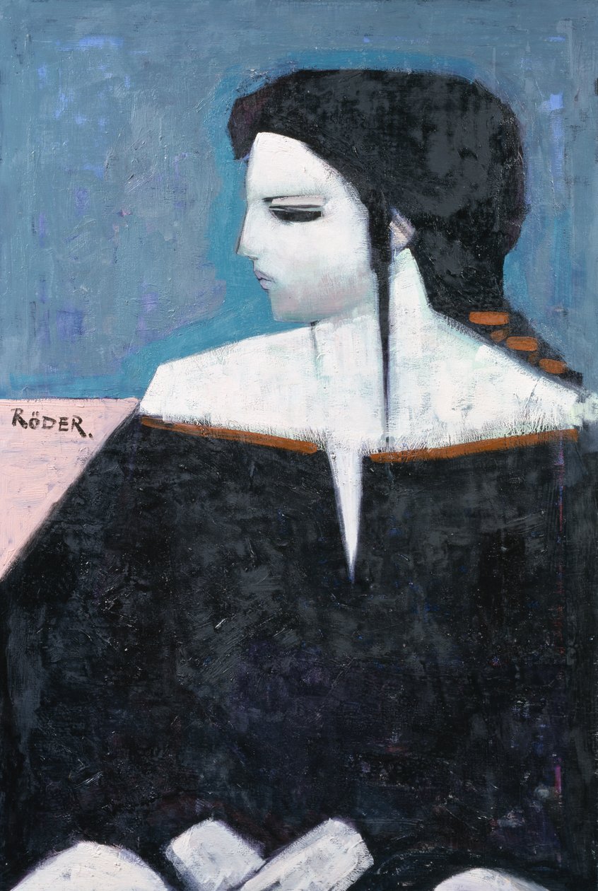 Antoinette in zwart door Endre Roder