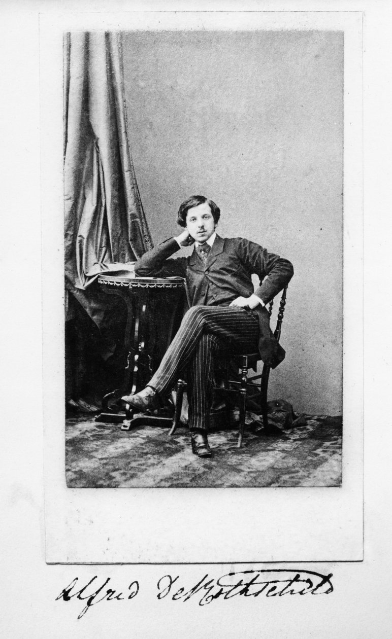 Alfred de Rothschild, ca. 1860s door English Photographer