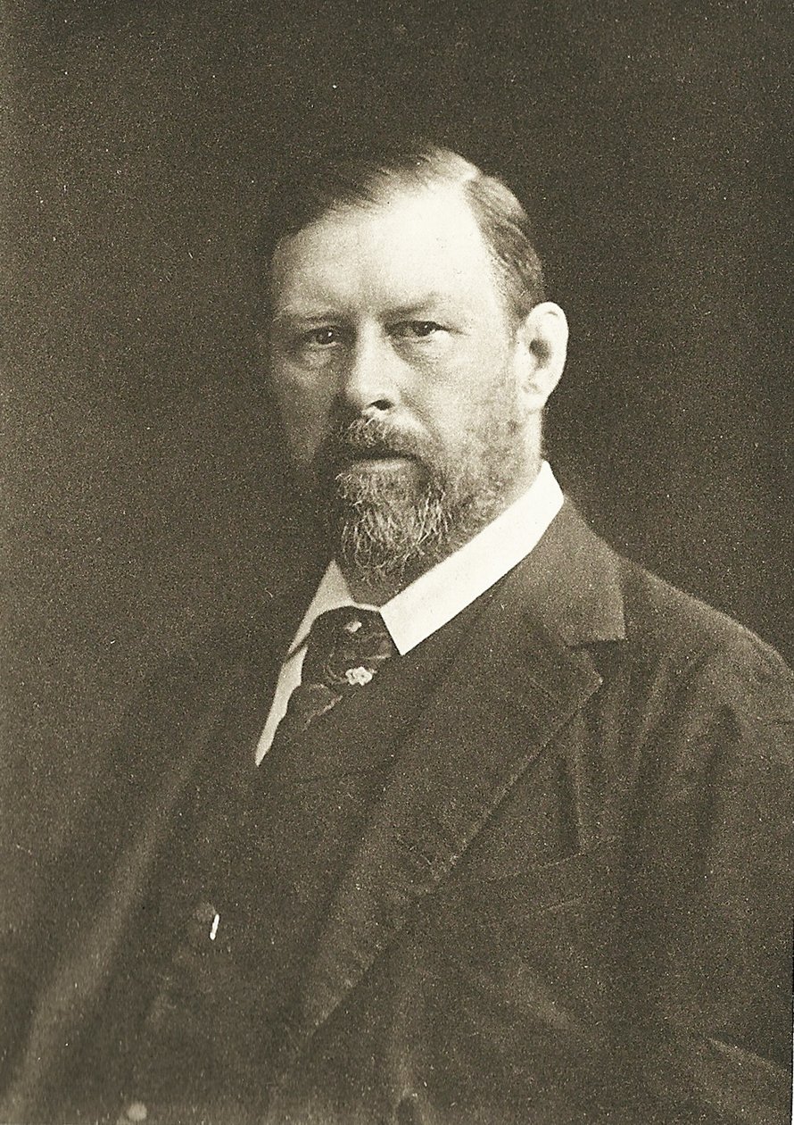 Bram Stoker, 1906 door English Photographer