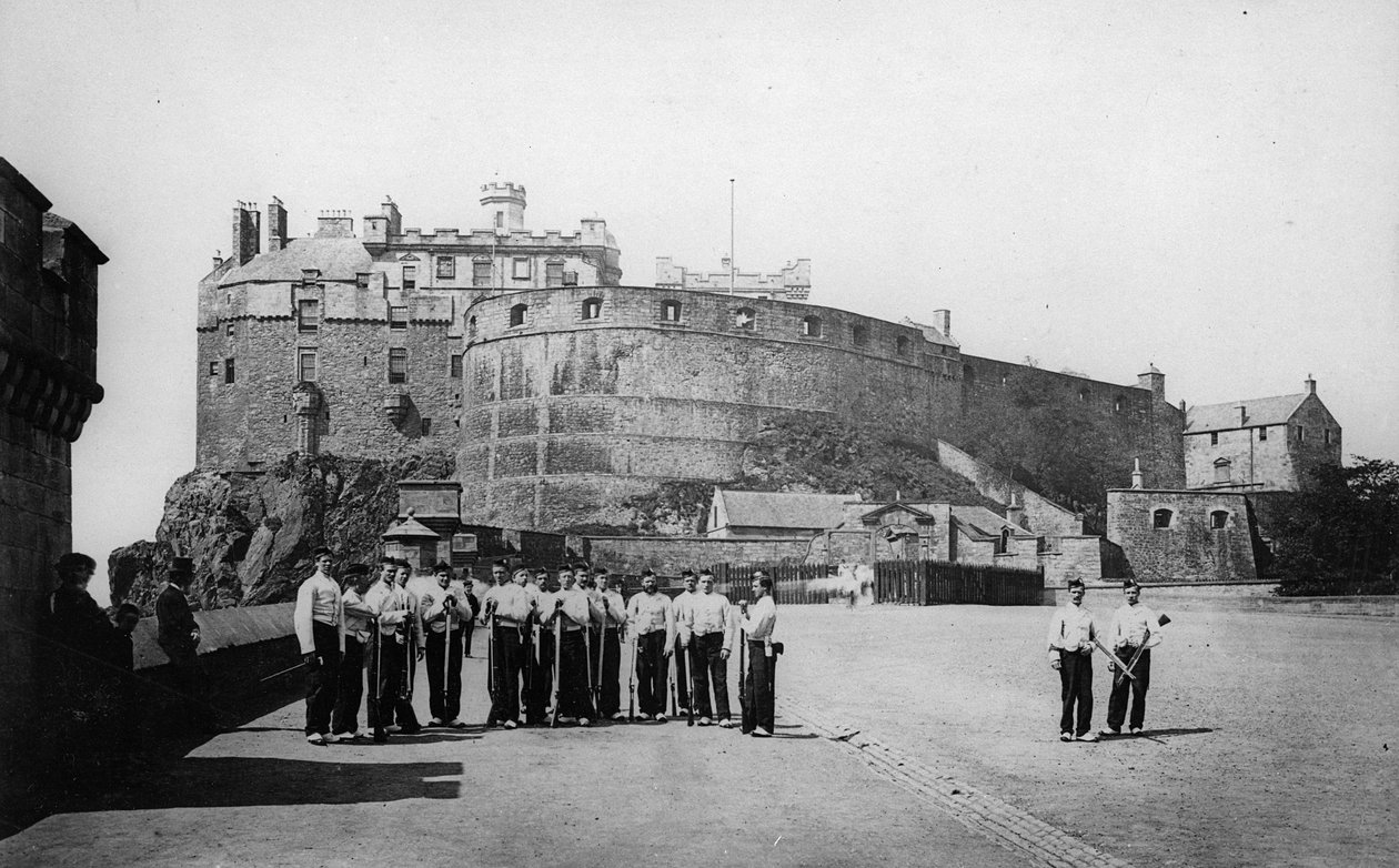 Edinburgh Castle - Het Binnenplein door English Photographer