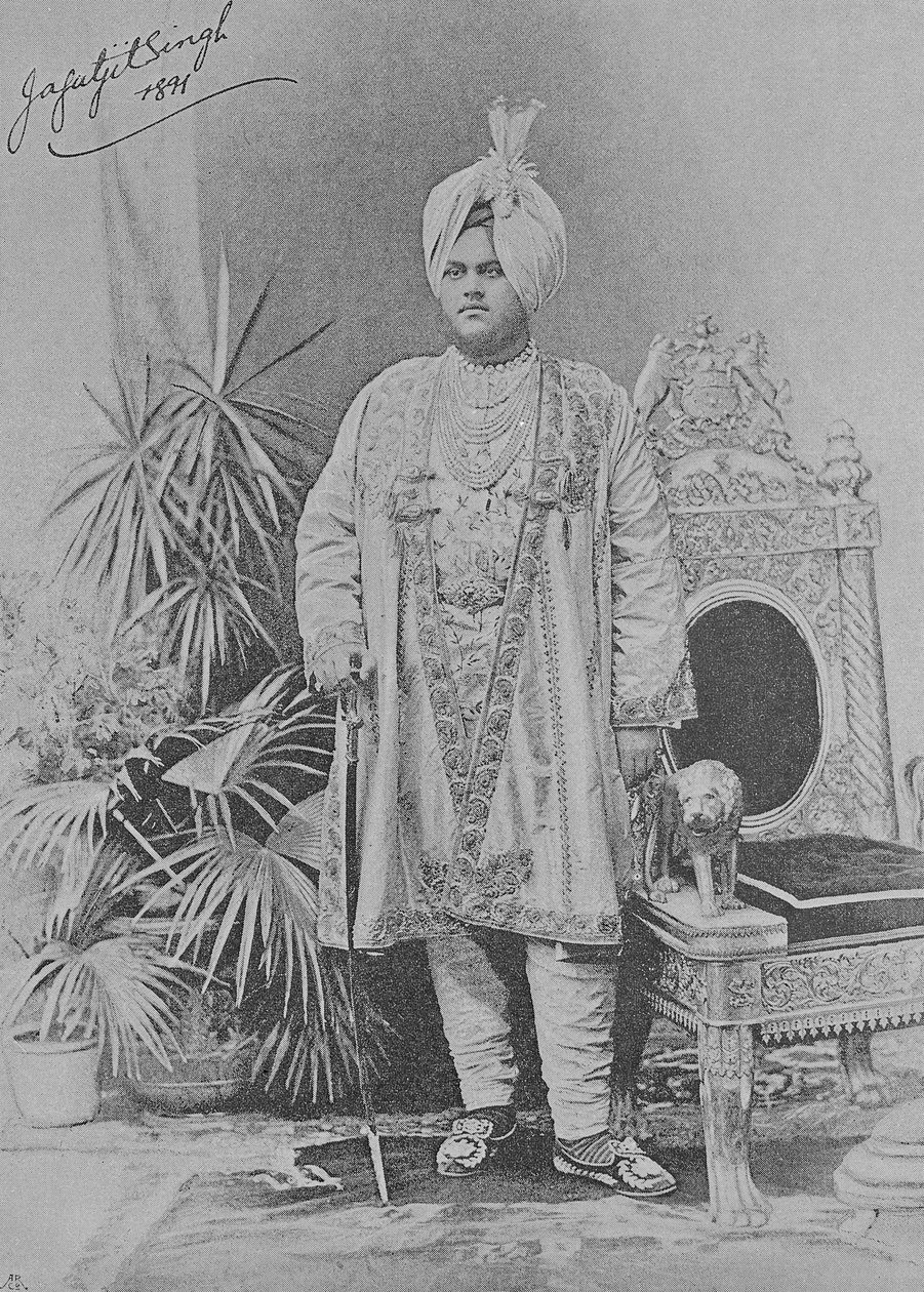 Jagatjit Singh van Kapurthala door English Photographer