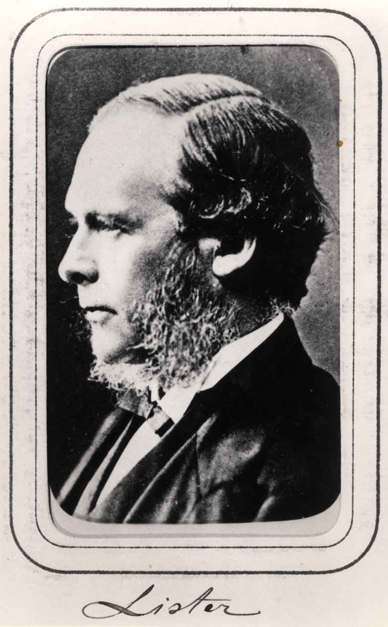Joseph Lister (1827-1912) door English Photographer