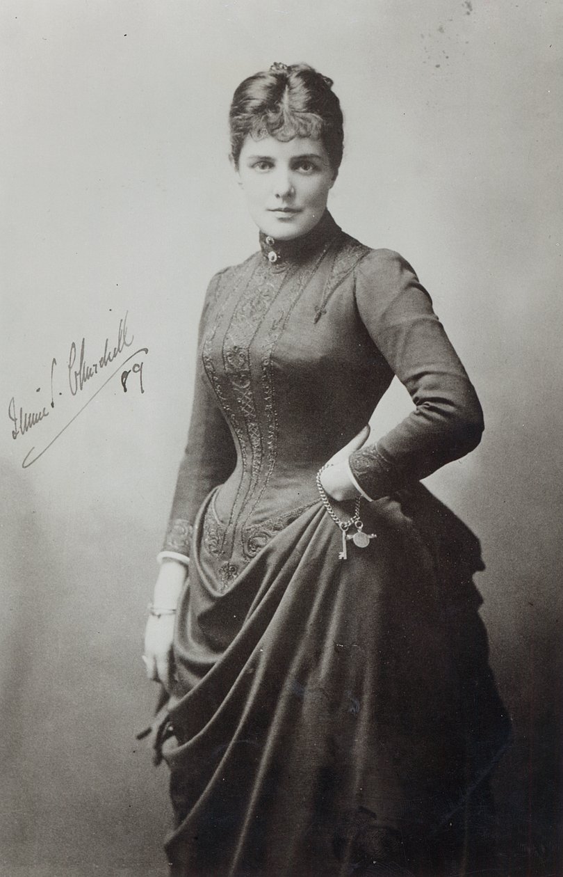 Lady Randolph Churchill door English Photographer