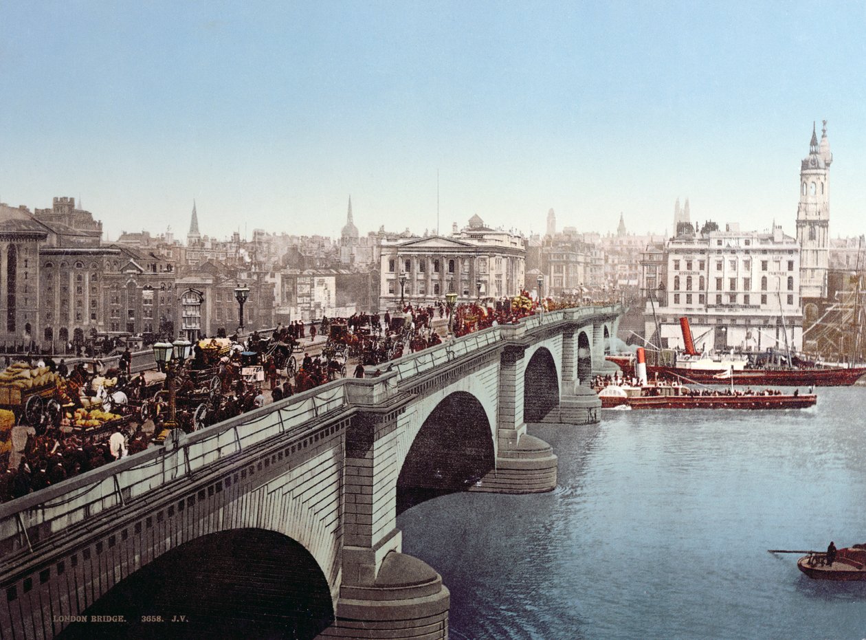 London Bridge ca. 1900 door English Photographer