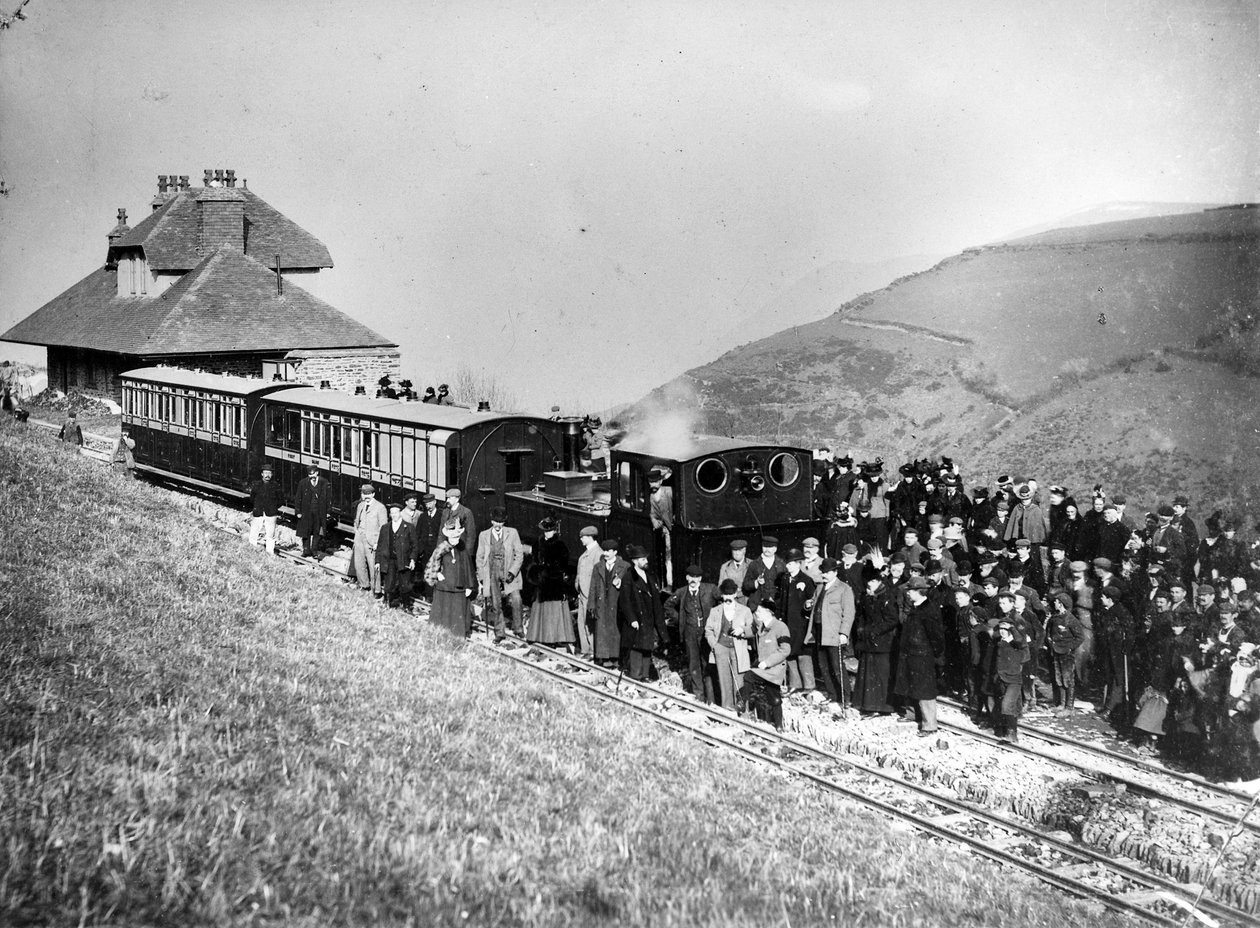 Lynton-Barnstaple Railway, ca.1898 door English Photographer