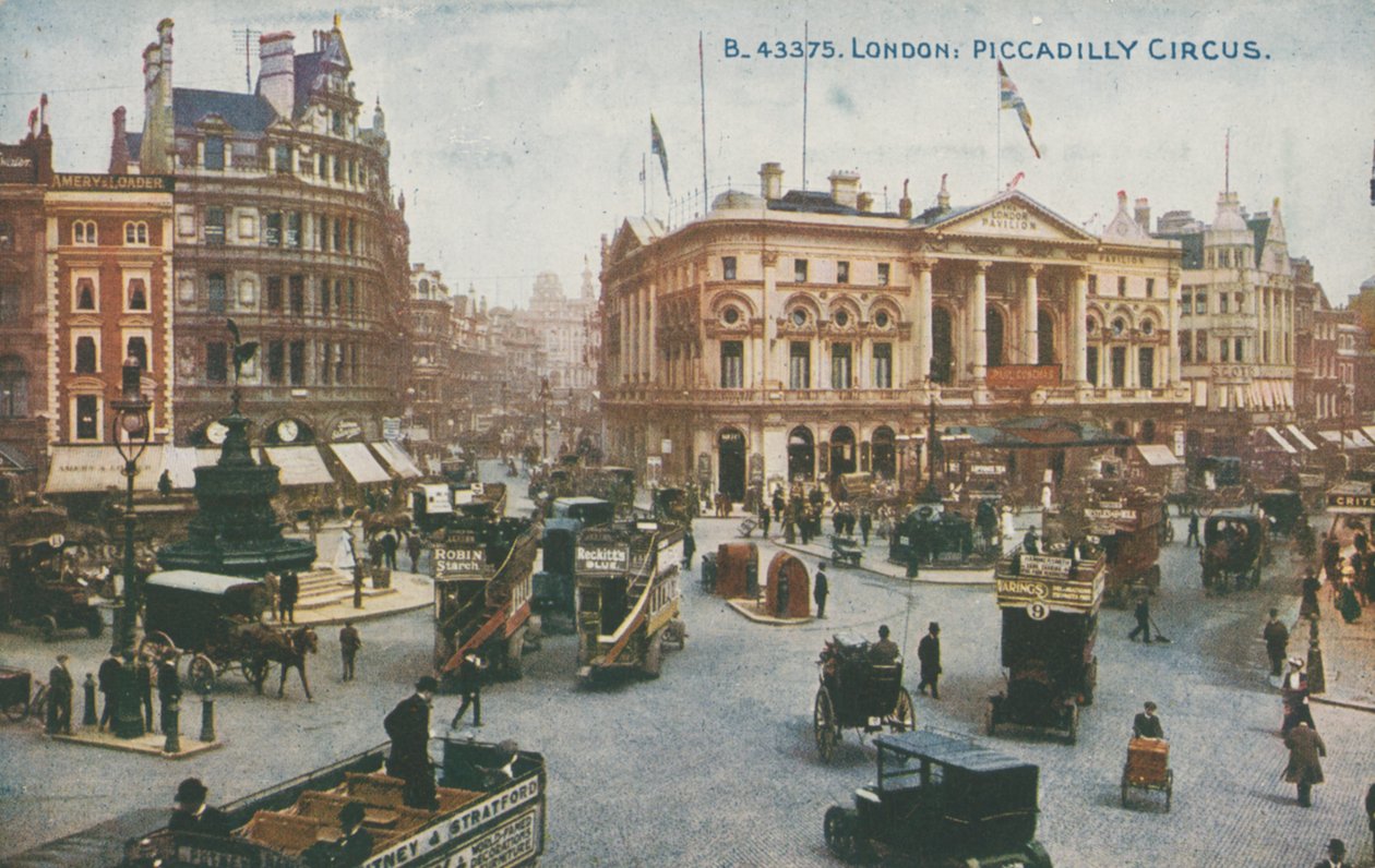 Piccadilly Circus, Londen door English Photographer