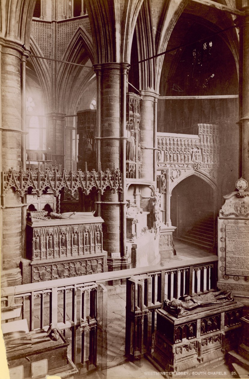 Ansichtkaart van Westminster Abbey door English Photographer