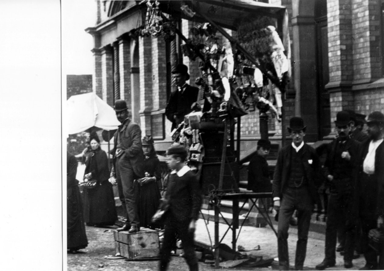 Straatmarkt in Kidderminster door English Photographer