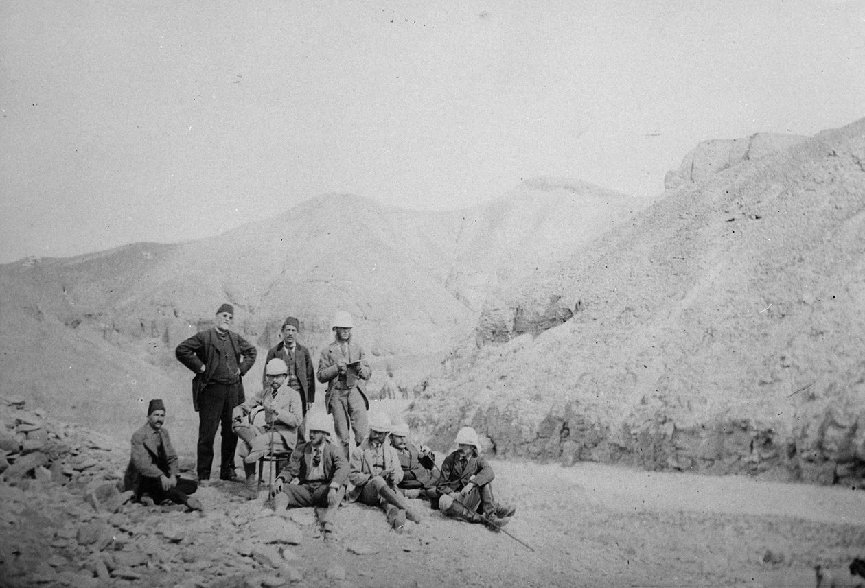 De hertog van Connaught in Egypte, 1882 door English Photographer