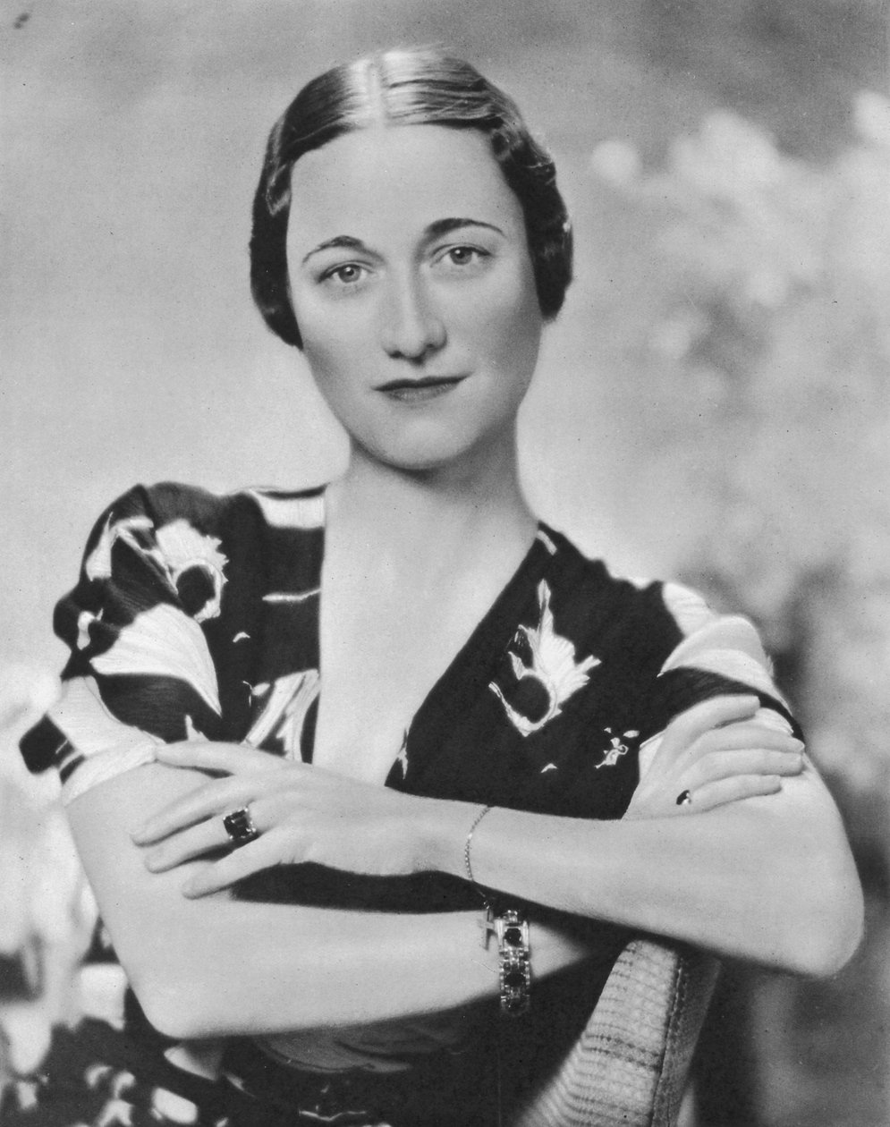 Wallis Simpson, 1936 door English Photographer