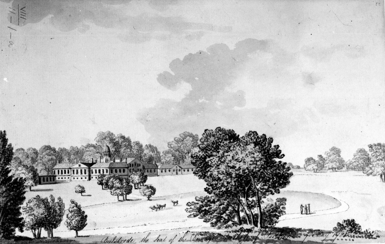 Bulstrode Park, Buckinghamshire, 1781 door English School