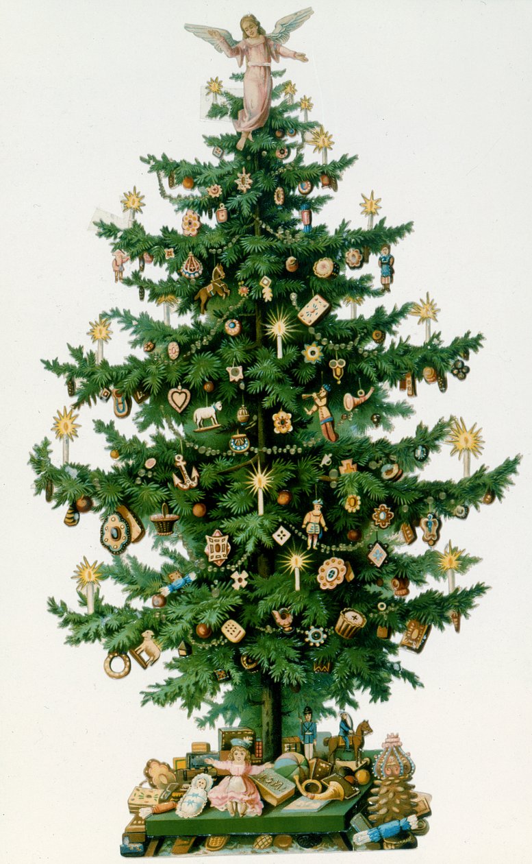 Kerstboom door English School