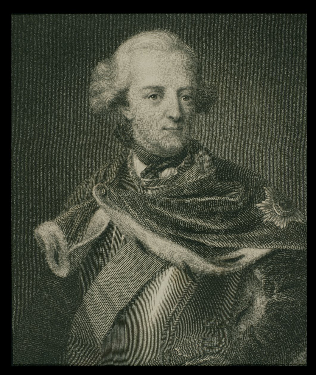 Frederik II (1712-86) Koning van Pruisen, uit 