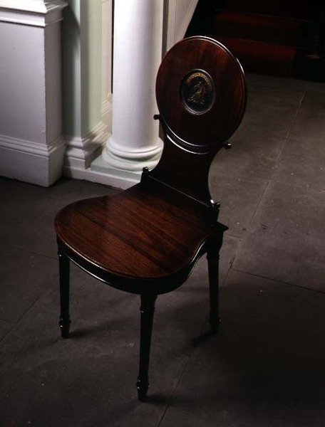 Halstoel door Gillows of Lancashire, 1785 door English School