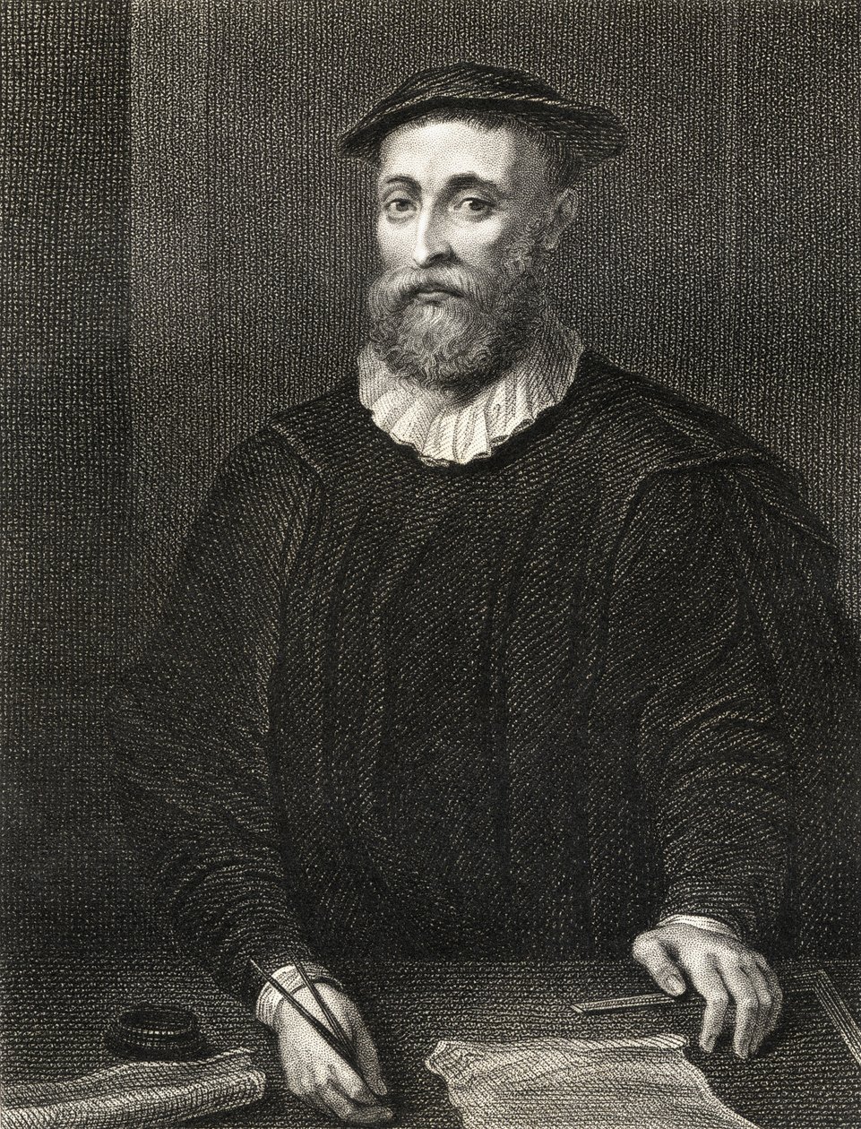 Portret van John Knox (c.1514-72), uit 