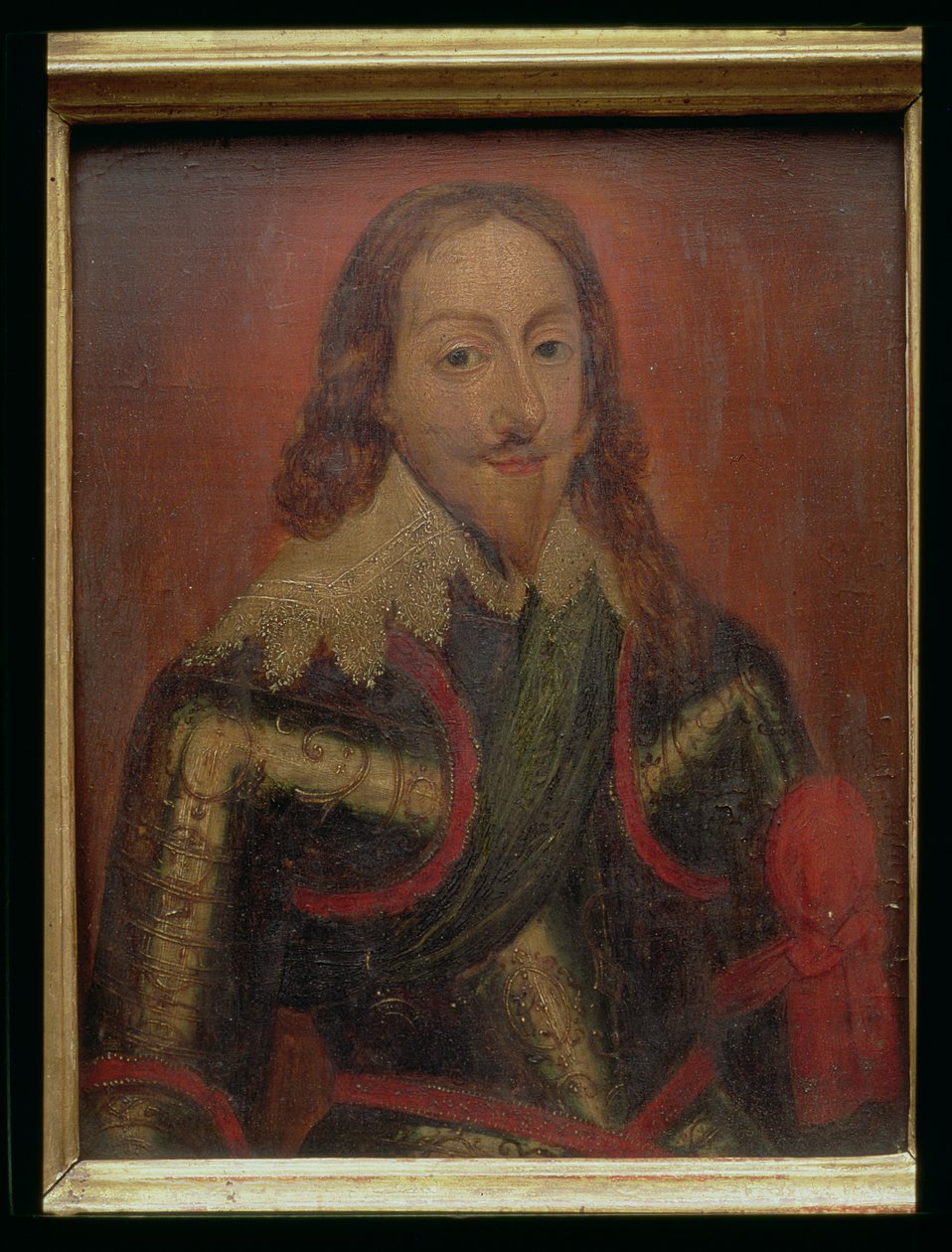 Portret van koning Karel I door English School