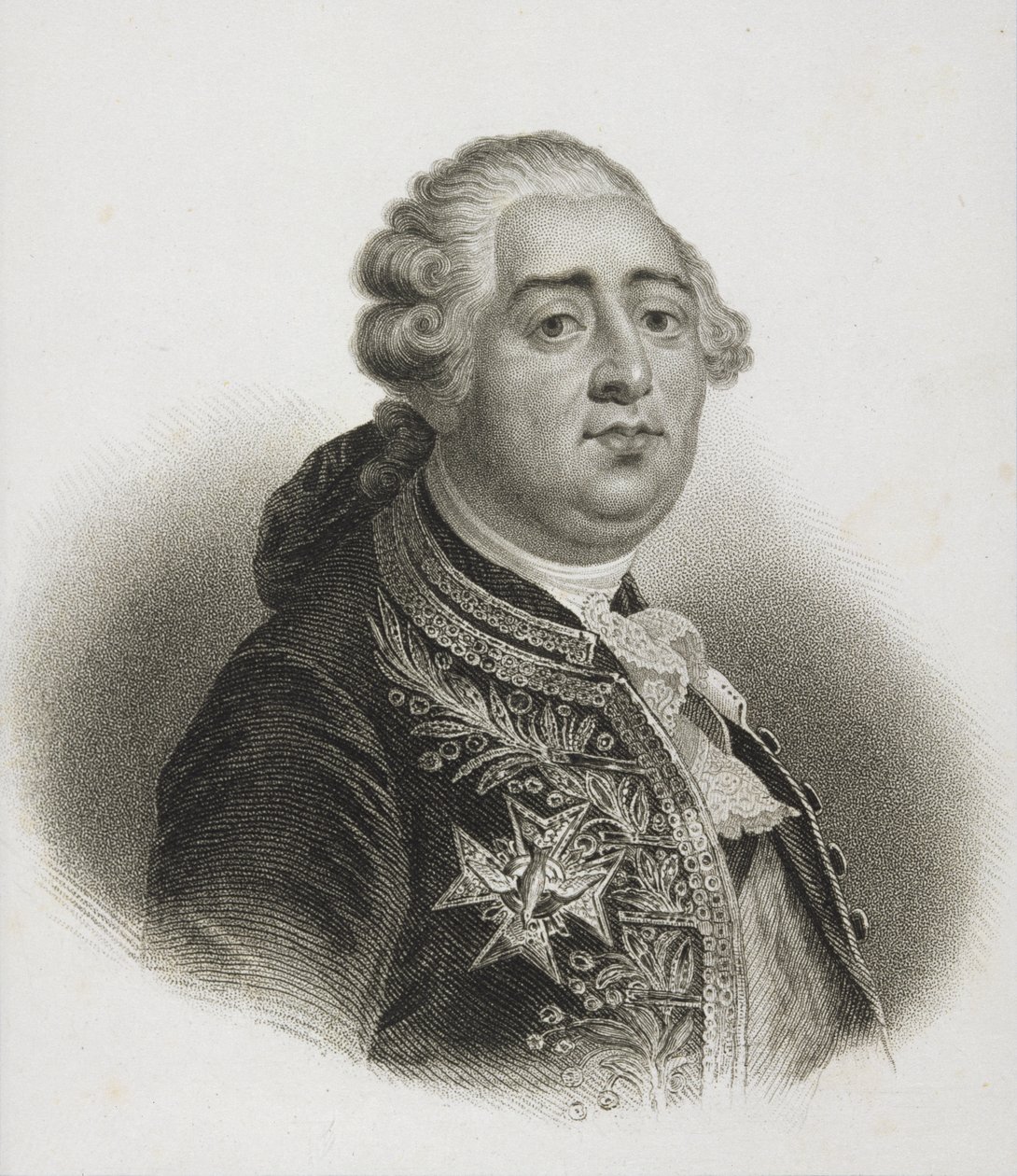 Portret van Lodewijk XVI (1754-93) Koning van Frankrijk door English School