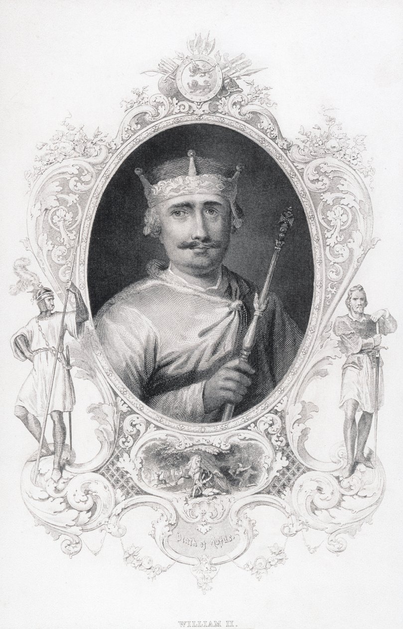 Portret van Willem II (1056-1100) door English School