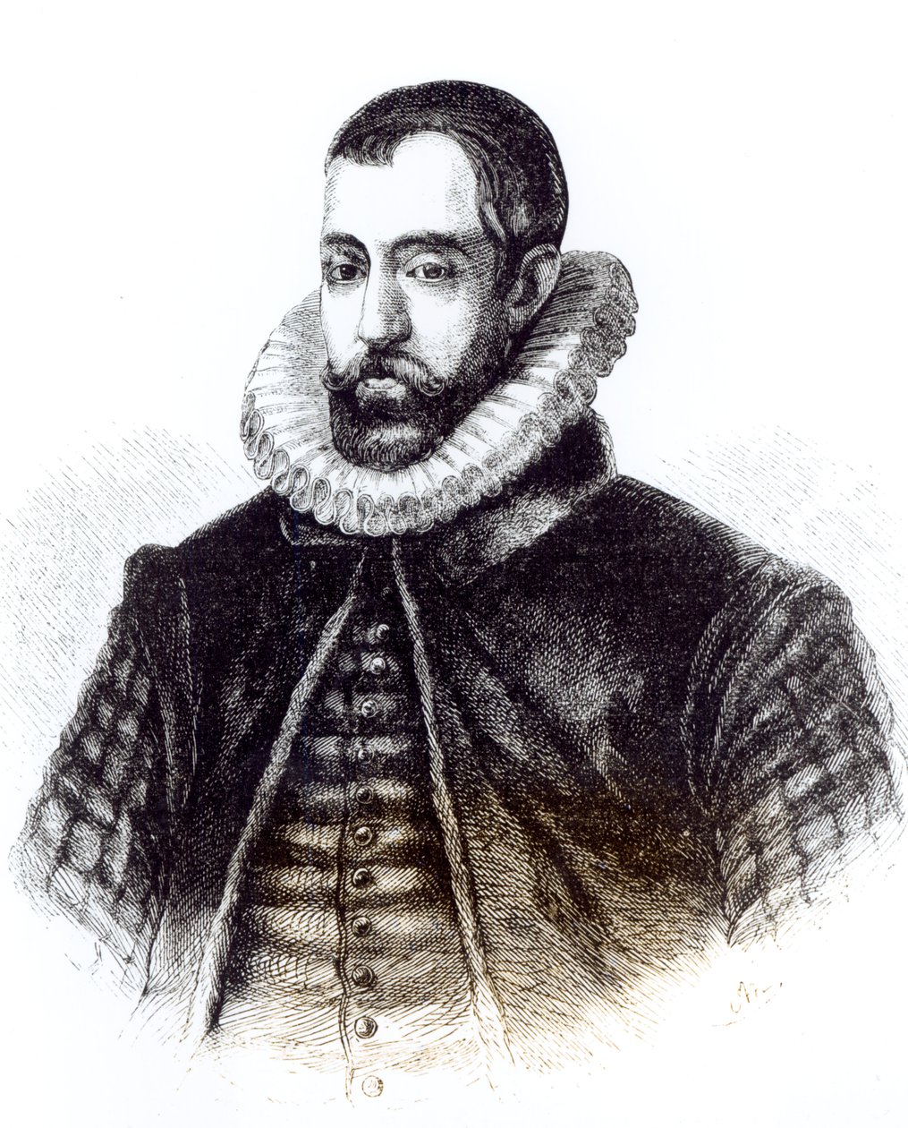 Sir Francis Walsingham (c.1532-90) door English School