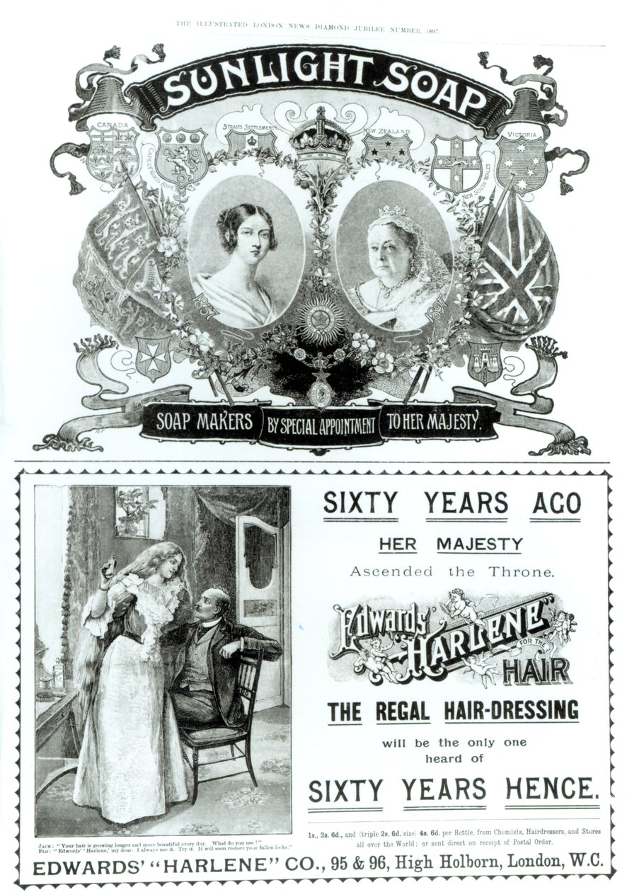 Sunlight Soap advertentie, uit 