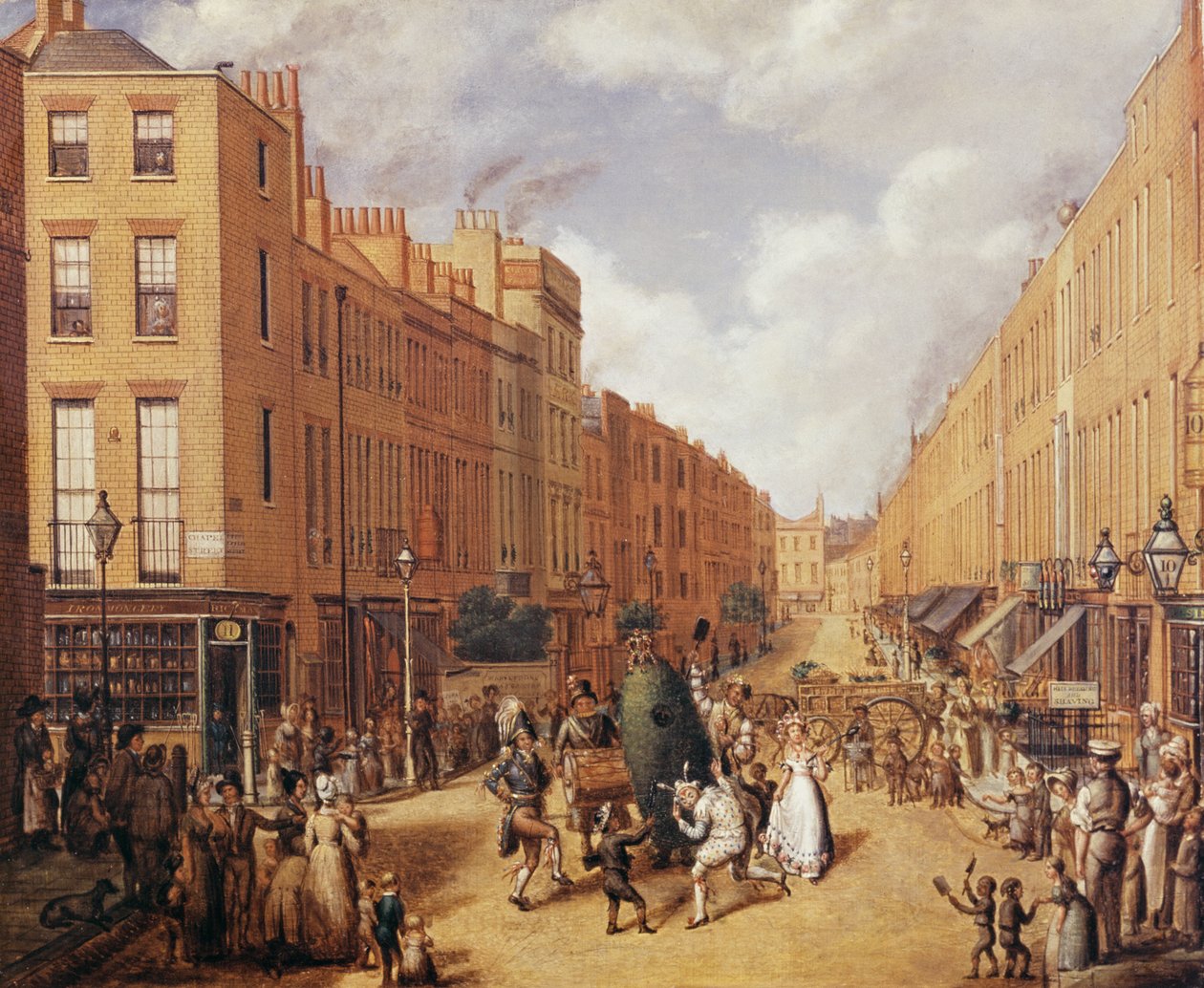Upper Lisson Street nabij Paddington, ca. 1837 door English School