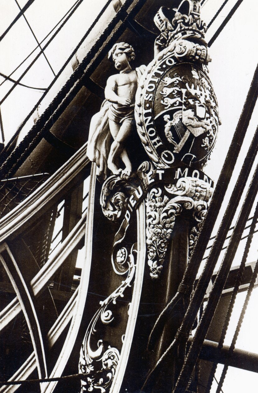 Boegbeeld van de HMS Victory door English Photographer