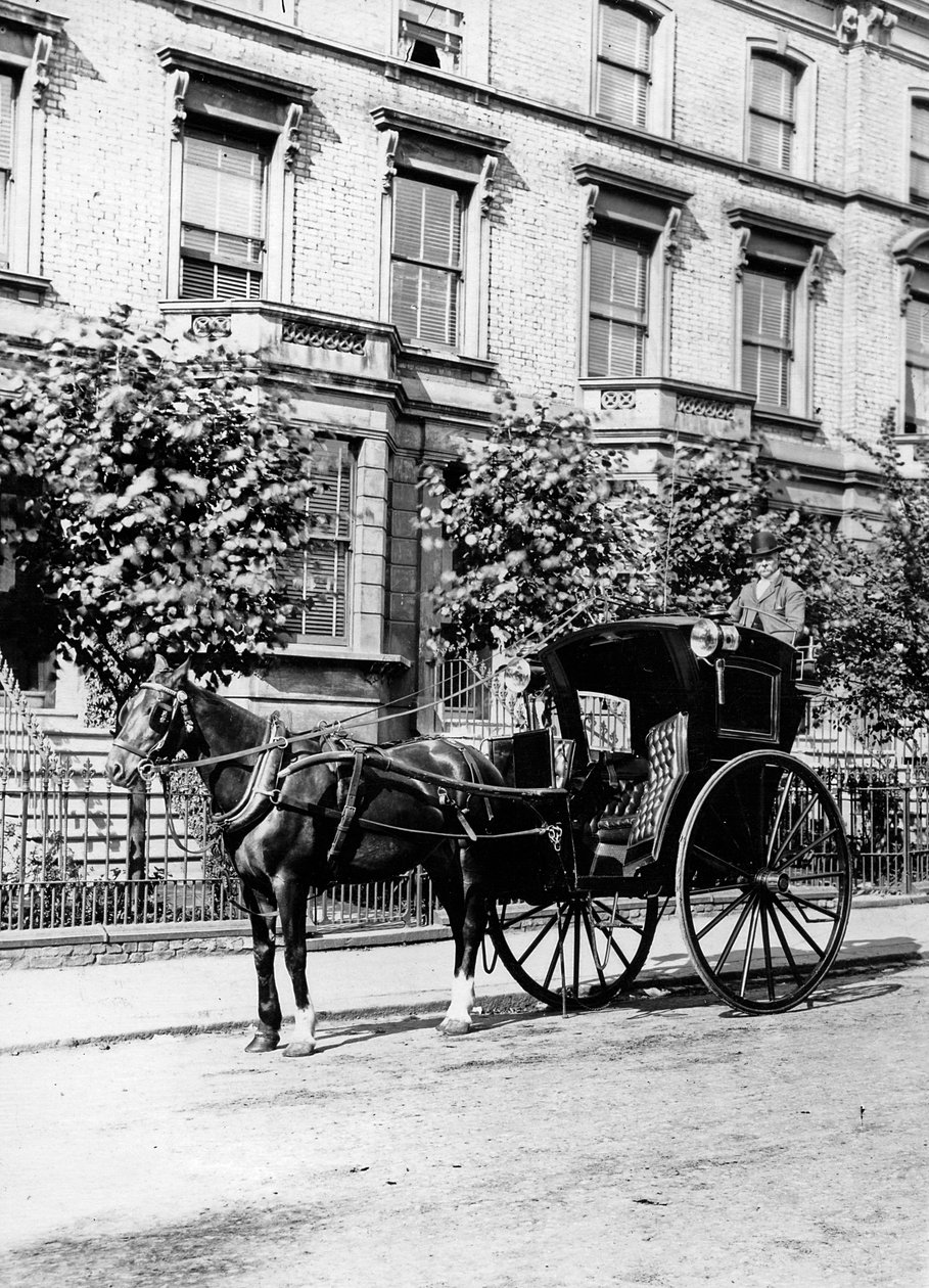 Hansom Cab door English Photographer