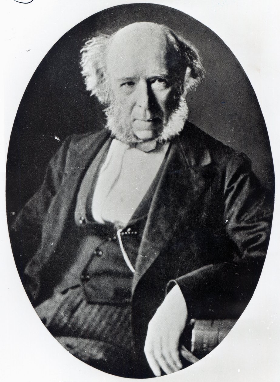 Herbert Spencer (1820-1903) door English Photographer