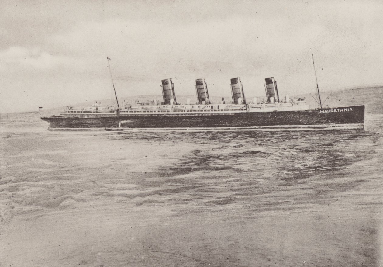 MSS "Mauretania" door English Photographer
