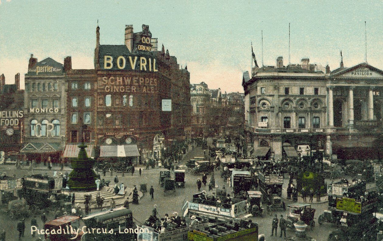 Piccadilly Circus, Londen door English Photographer