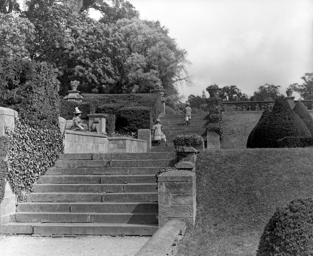 De tuinen van Condover Hall door English Photographer