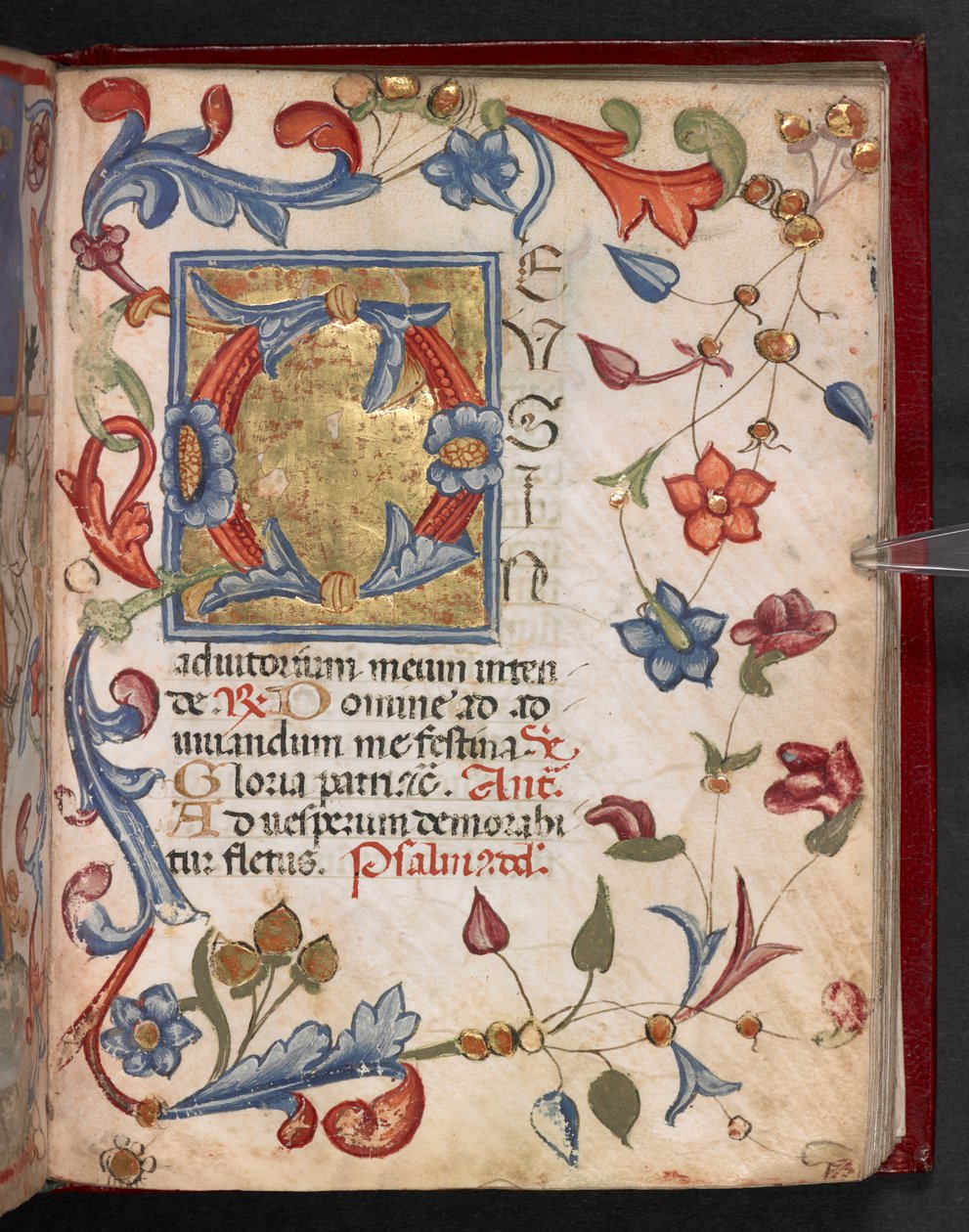 Add. 17466, f.141r door English School