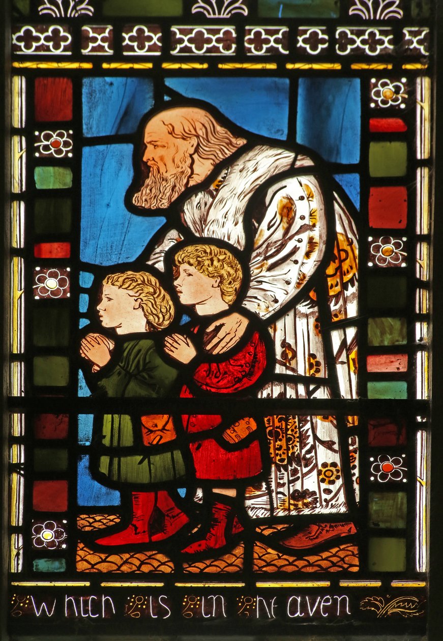 Bij Christus zegent kinderen door English School