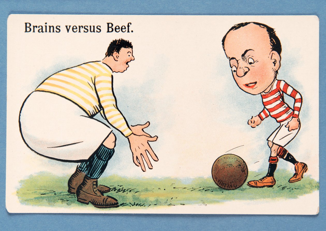 Hersenen versus spierkracht door English School